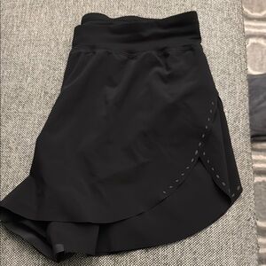 Black Women's lululemon shorts